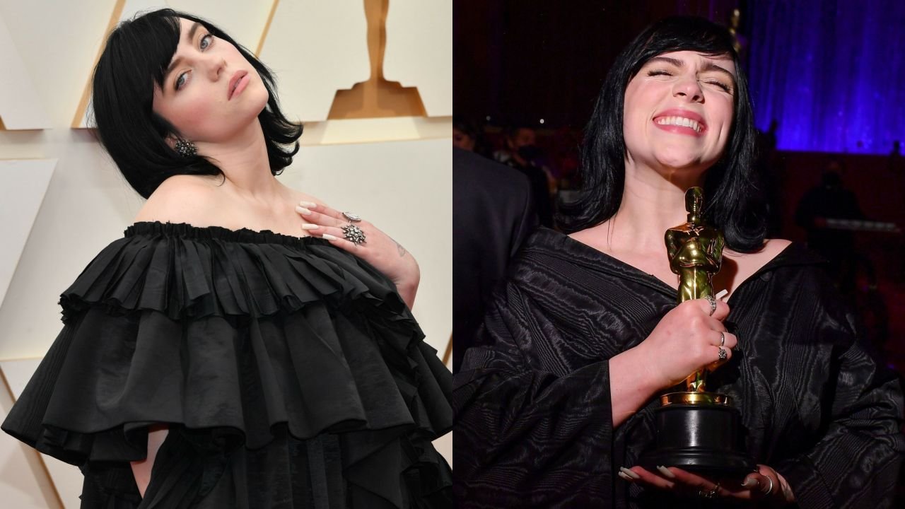 Oscary 2022: Tytuł najgorzej ubranej gwiazdy powędrował do Billie Eilish! "Sukienka jak pognieciony worek na śmieci"