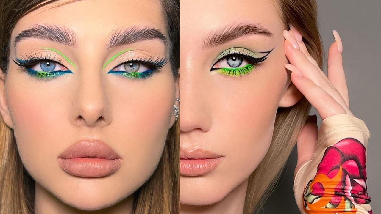 Green make-up - trend wiosny 2022