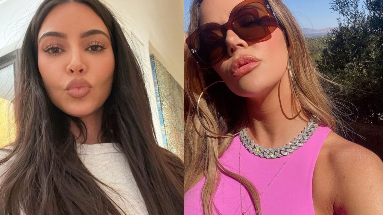 Seksowna Kim Kardashian w obcisłych, srebrnych legginsach w Miami! Przyćmiła kreacją swoją siostrę Khloe?