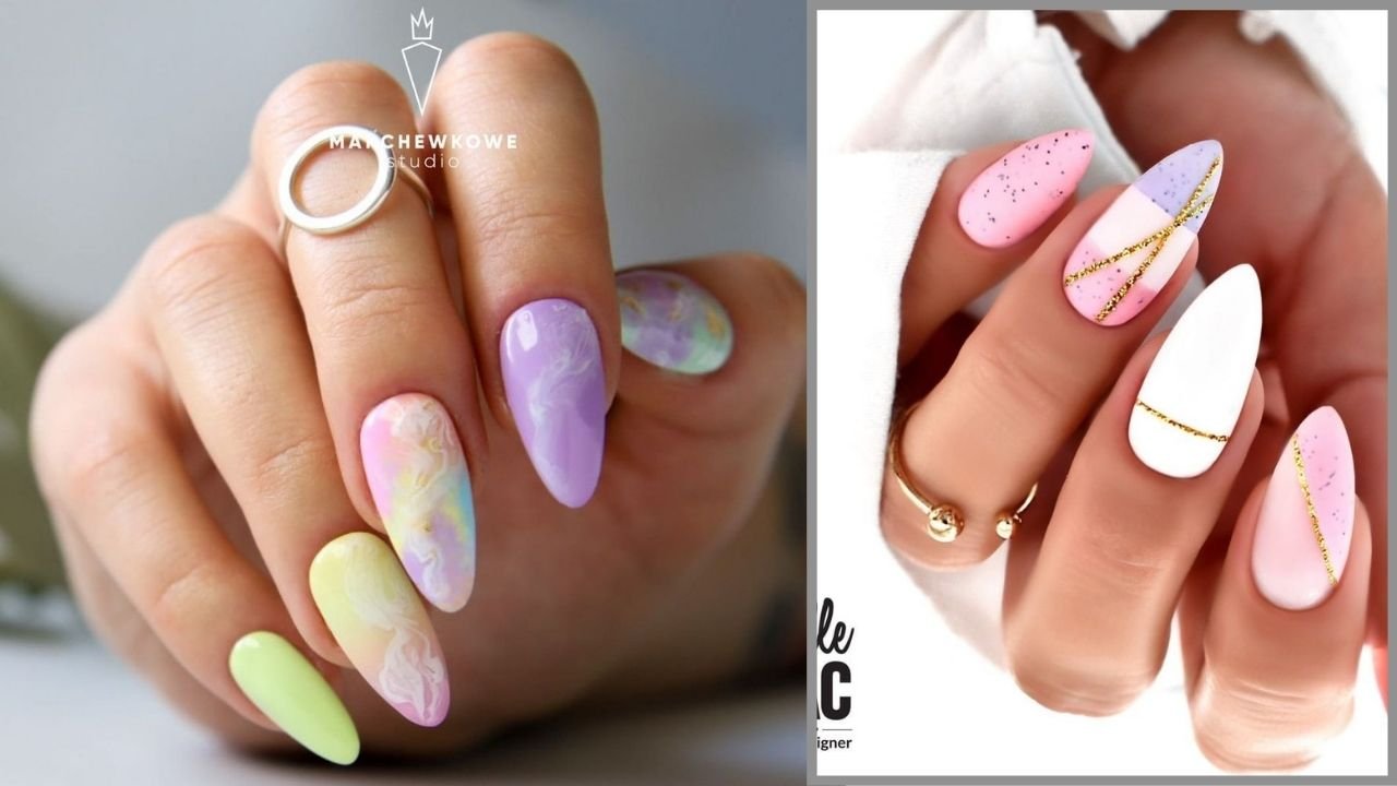 Pastelowe paznokcie - to modny trend w manicur'ze na wiosnę 2022! Zobacz najlepsze stylizacje!