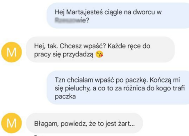 rozmowa SMS-owa