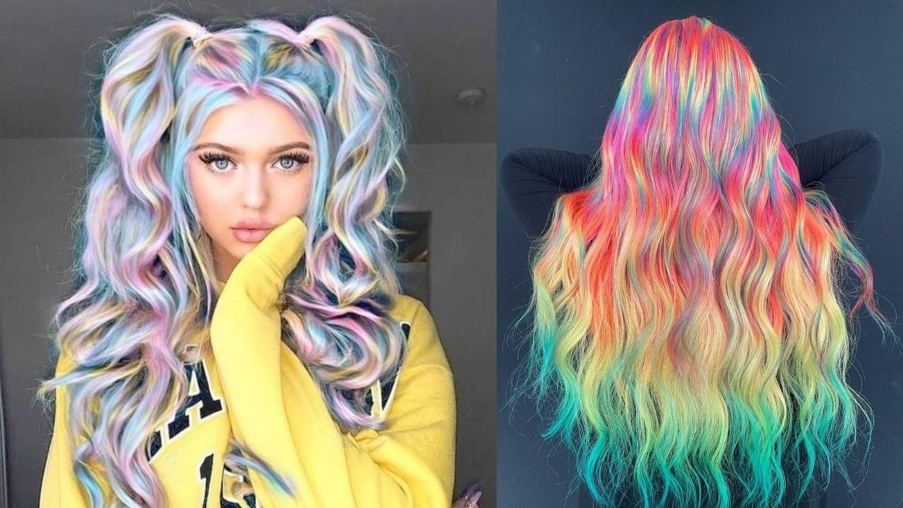 #Mermaidhair - syrenie włosy hitem sezonu wiosna 2022! Zdjęcia 16 najpiękniejszych koloryzacji!