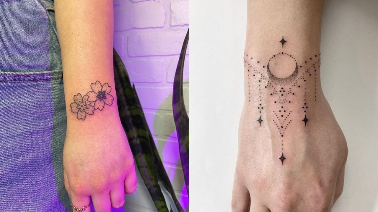 Tatuaż na nadgarstek - trendy na wiosnę 2022