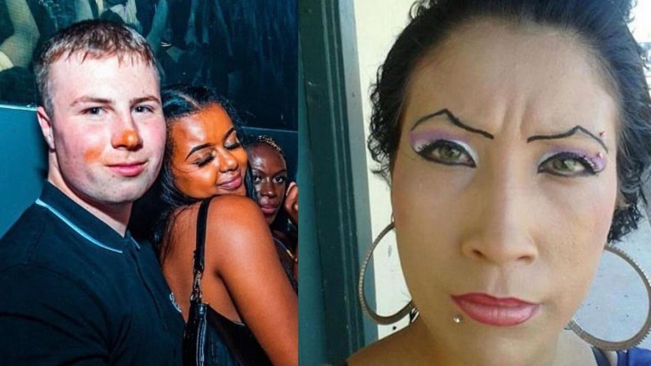 Oszpecający make-up - zdjęcia z największymi makijażowymi błędami