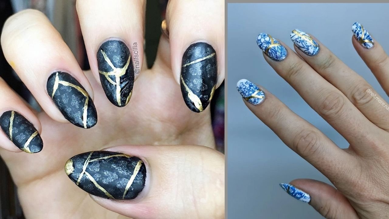 Przedstawiamy nowy trend: kintsugi nails! Jak wygląda i jak zrobić? Sprawdź!