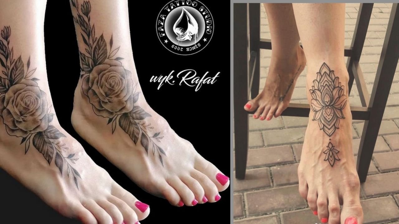 #tattooonfoot - tatuaż na stopie. Poznaj najciekawsze propozycje!