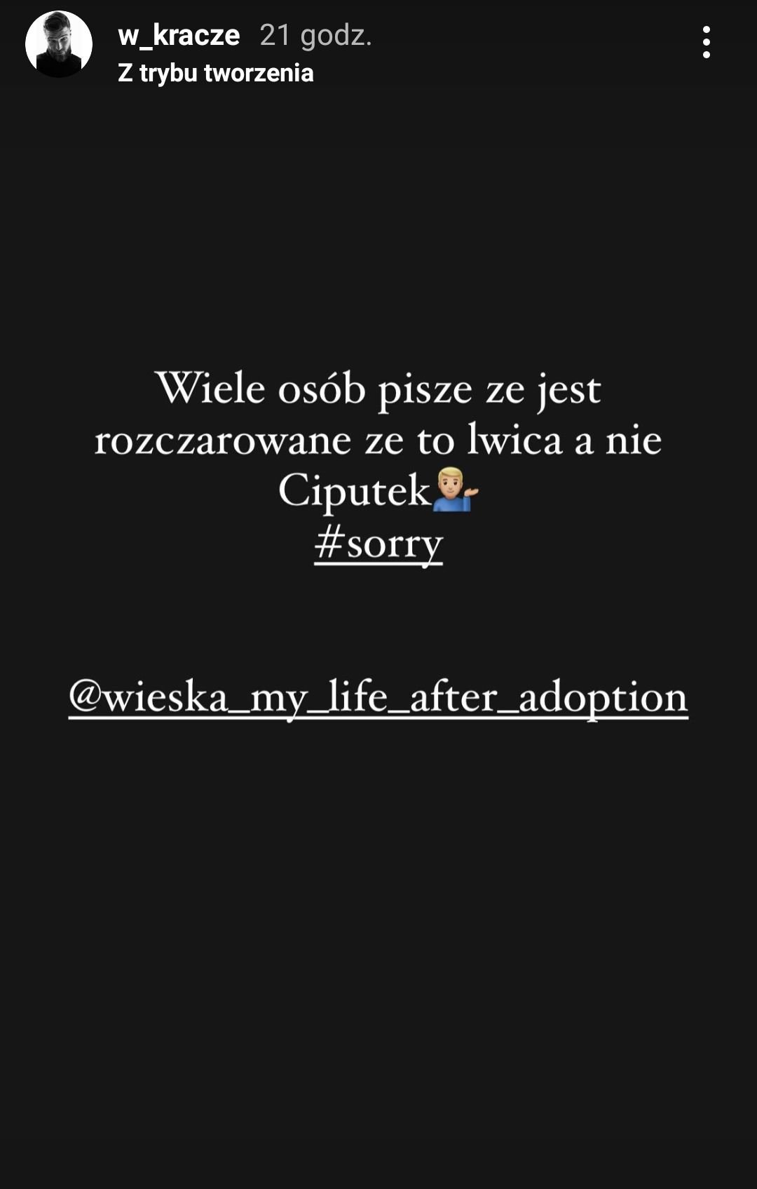 Andrzej Wrona na Instagramie