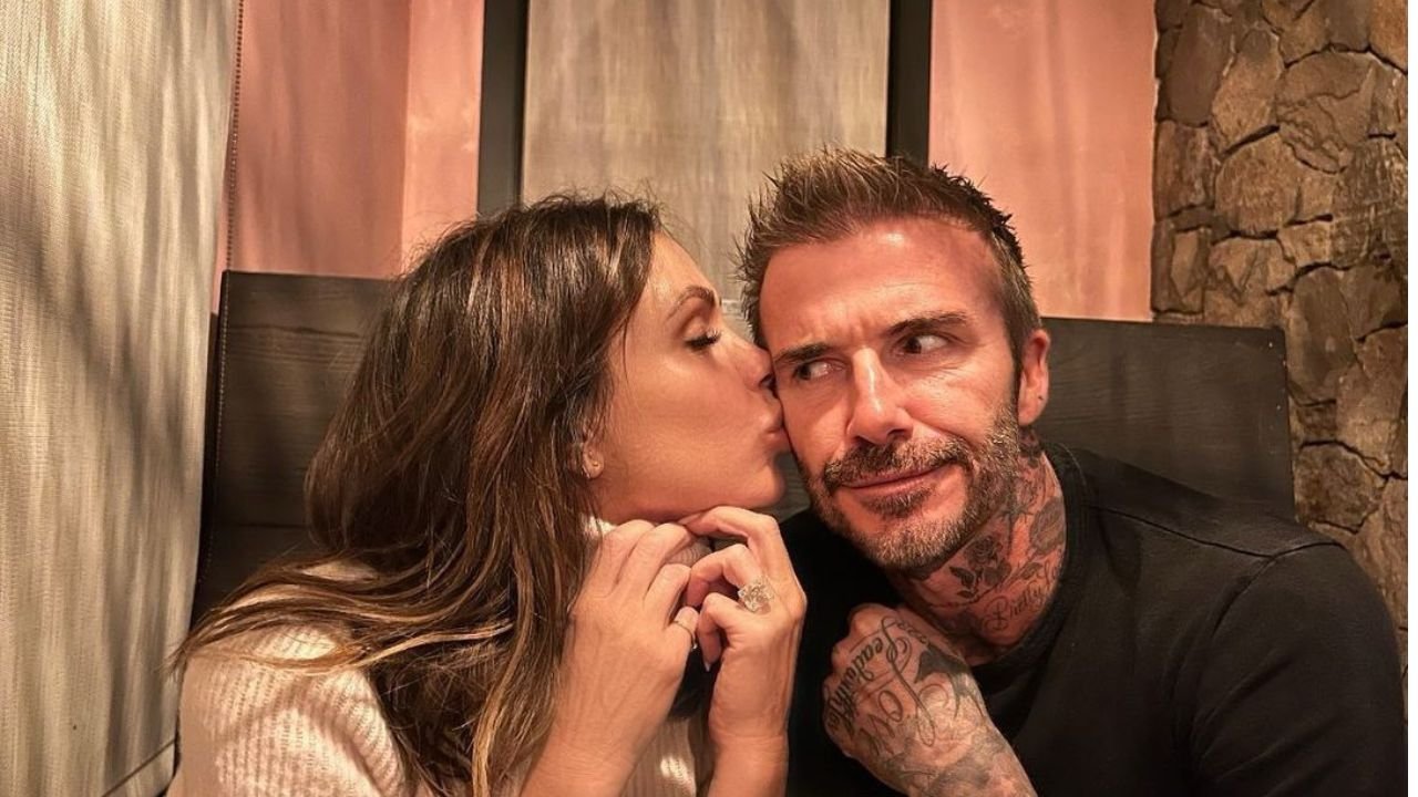 David Beckham nabija się publicznie z żony. Pokazał stopy Victorii