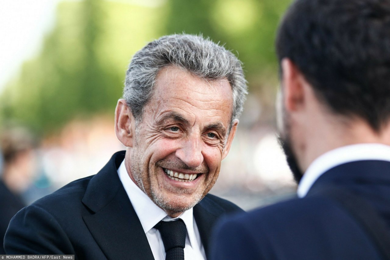 Nicolas Sarkozy, zbliżenie na twarz