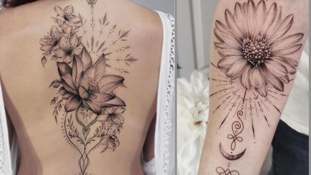 Tatuaże kwiatowe: piękne, modne i kobiece. Zobacz najlepsze projekty wykonane w 2022 roku!