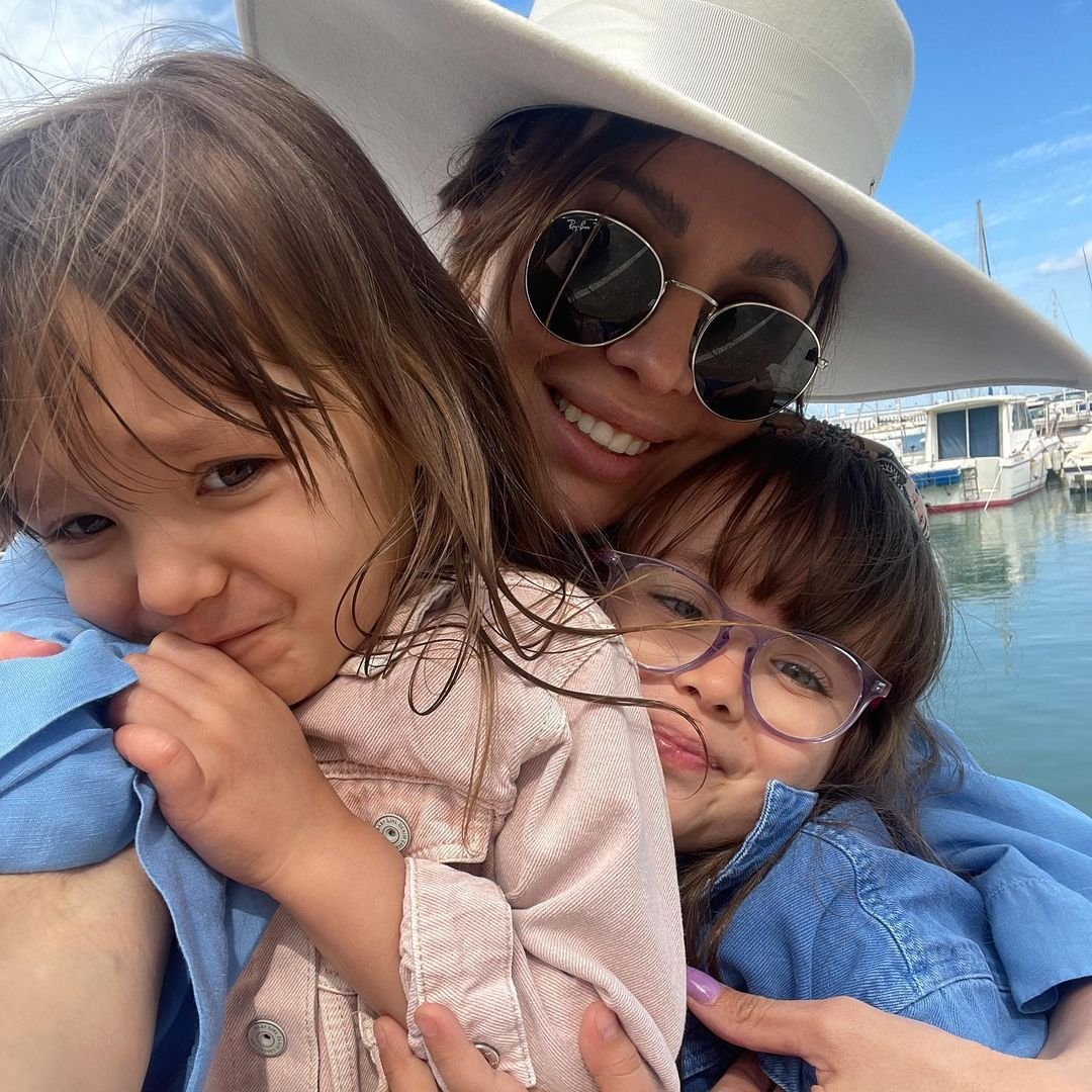 Anna Wendzikowska z dziećmi