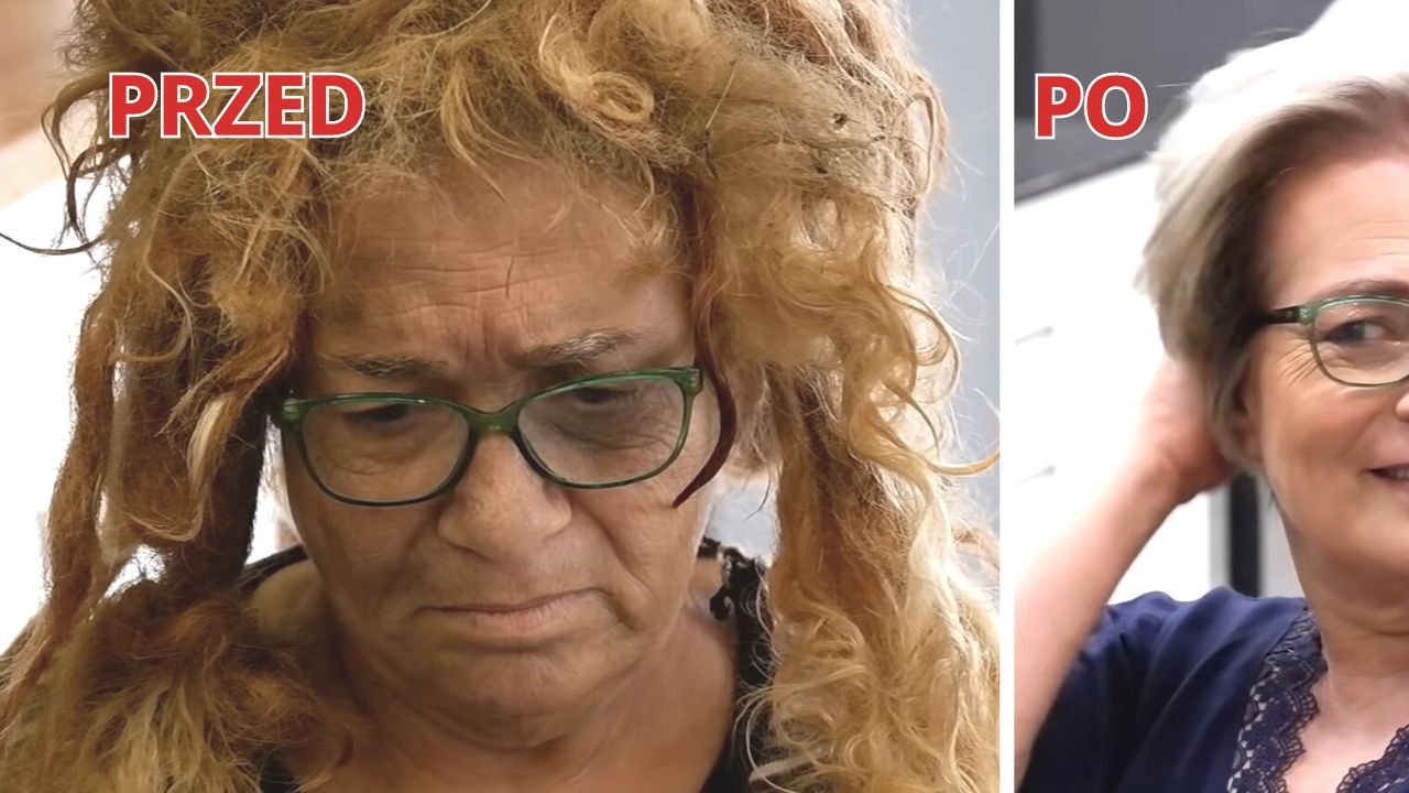 Szokująca metamorfoza bezdomnej kobiety - nowa fryzura i lekki makijaż kompletnie ją odmieniły!