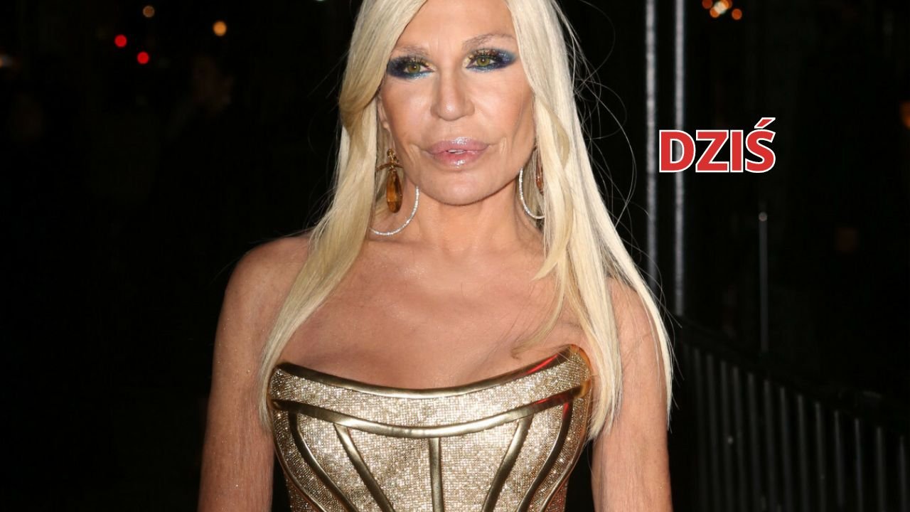 Jak Donatella Versace wyglądała 12 lat temu? Gorzej niż teraz! Tak, jest to możliwe!