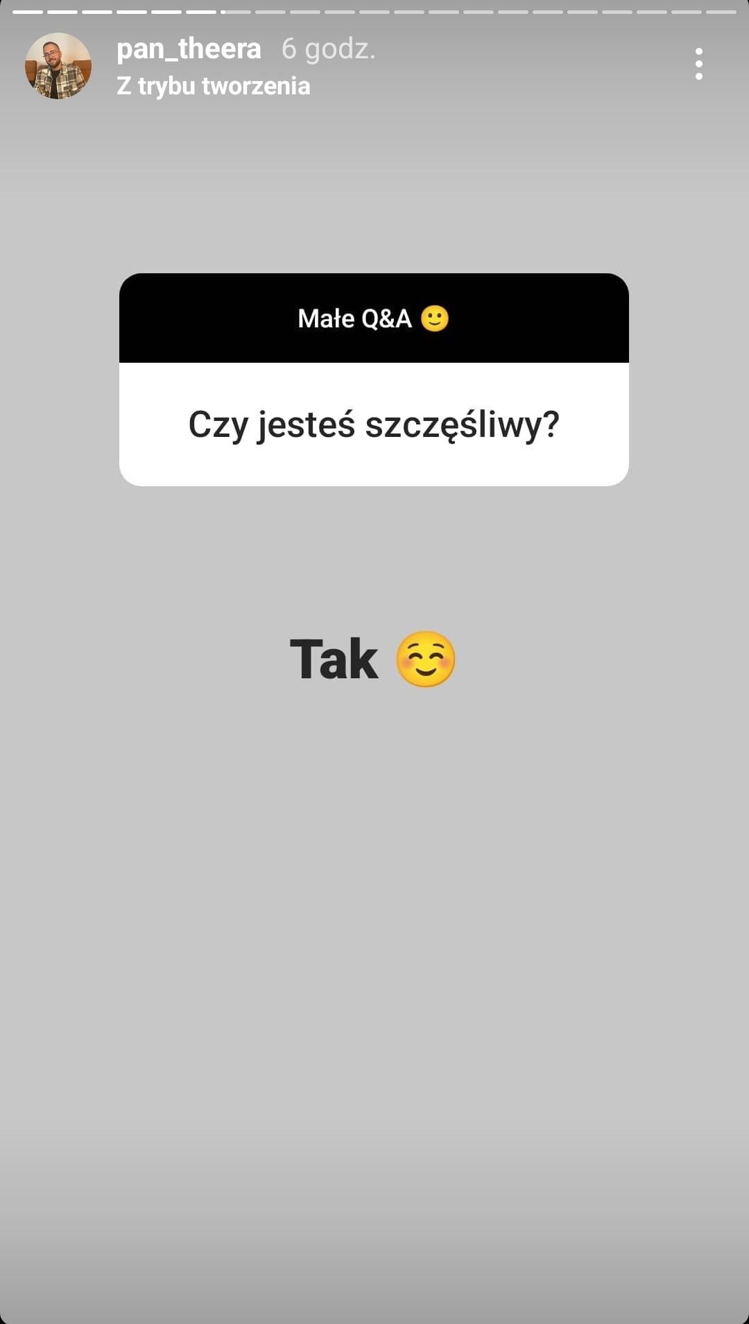Przemek Wereszczyński na Instagramie