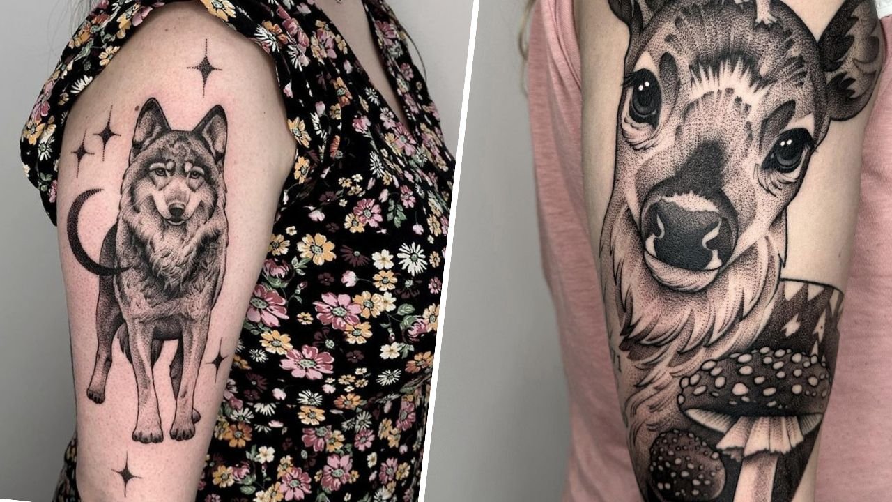 Tatuaż zwierzęcy - dobry zarówno dla kobiet, jak i mężczyzn! Zobacz 15 najlepszych projektów!