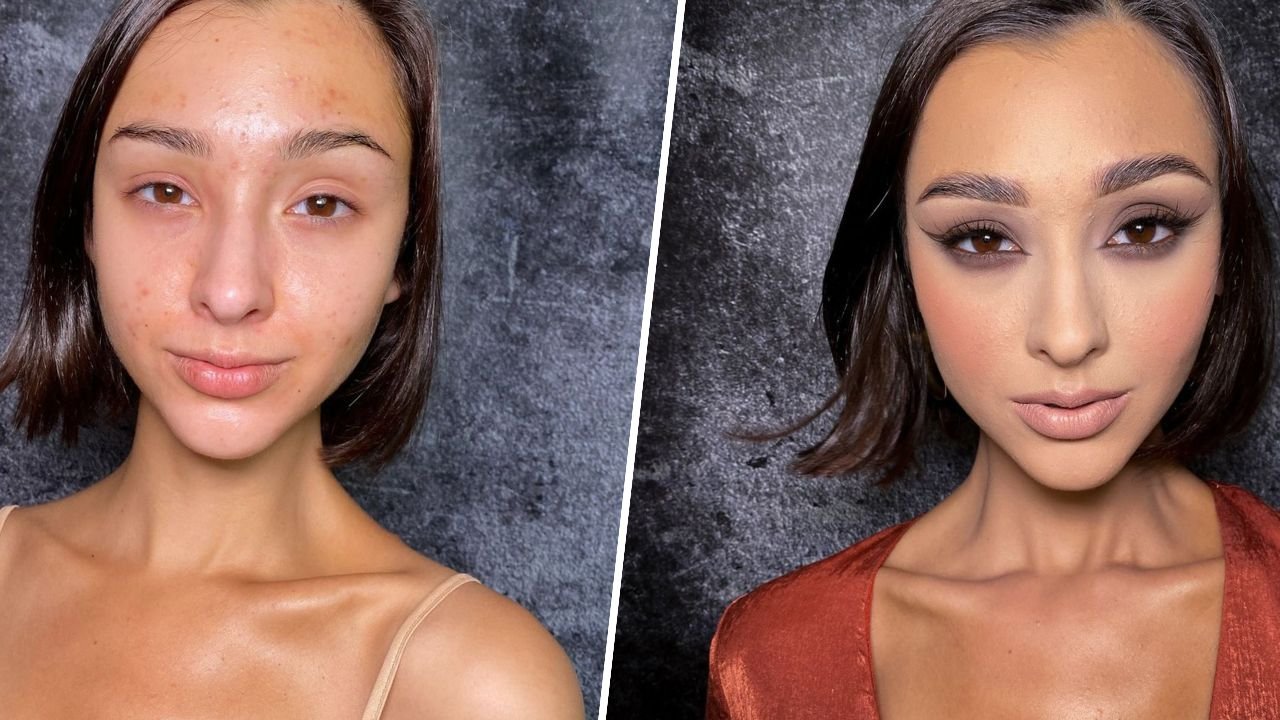 Makijaż dla cery trądzikowej - jak pięknie wyglądać, wbrew niedoskonałościom? [Zdjęcia przed i po]
