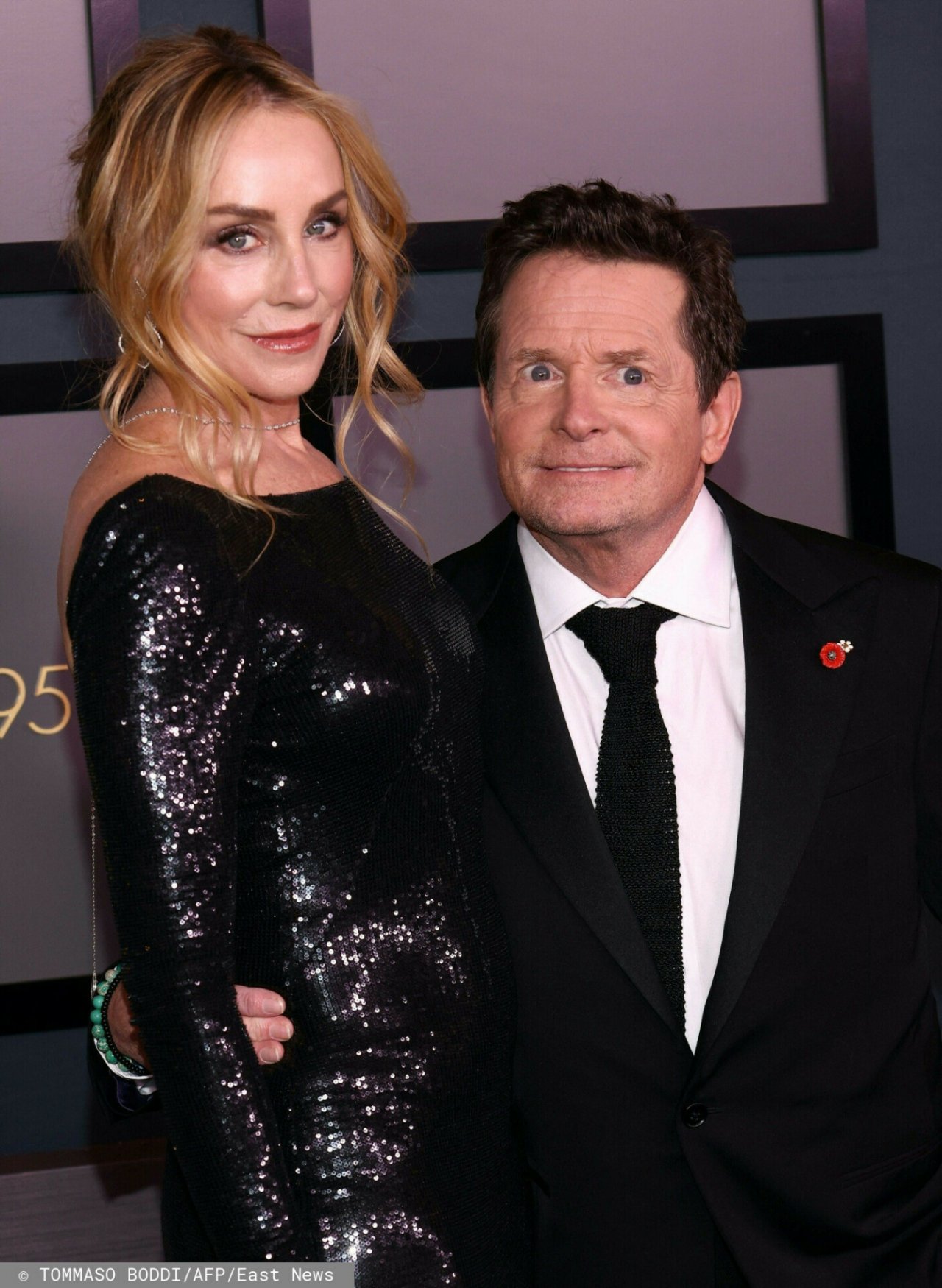 Michael J. Fox z żoną