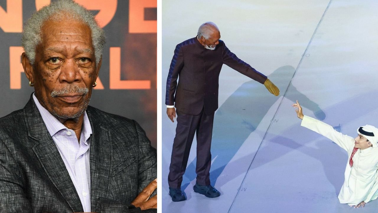 Morgan Freeman wystąpił na otwarciu Mundialu 2022 w Katarze! Internauci ostro komentują