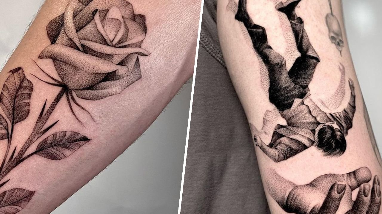 #dotwork, czyli tatuaże wykonane za pomocą... kropki. Oto 15 niesamowitych projektów!