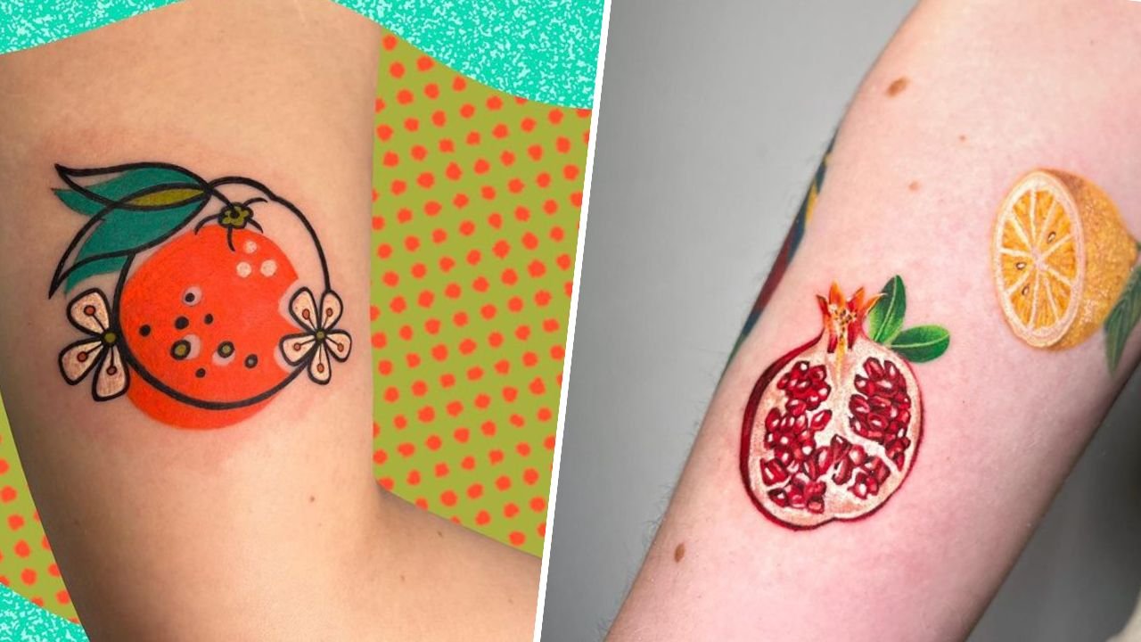 #fruittattoo - tatuaż z motywem owocu. Zobacz te niecodzienne, lecz ciekawe projekty!