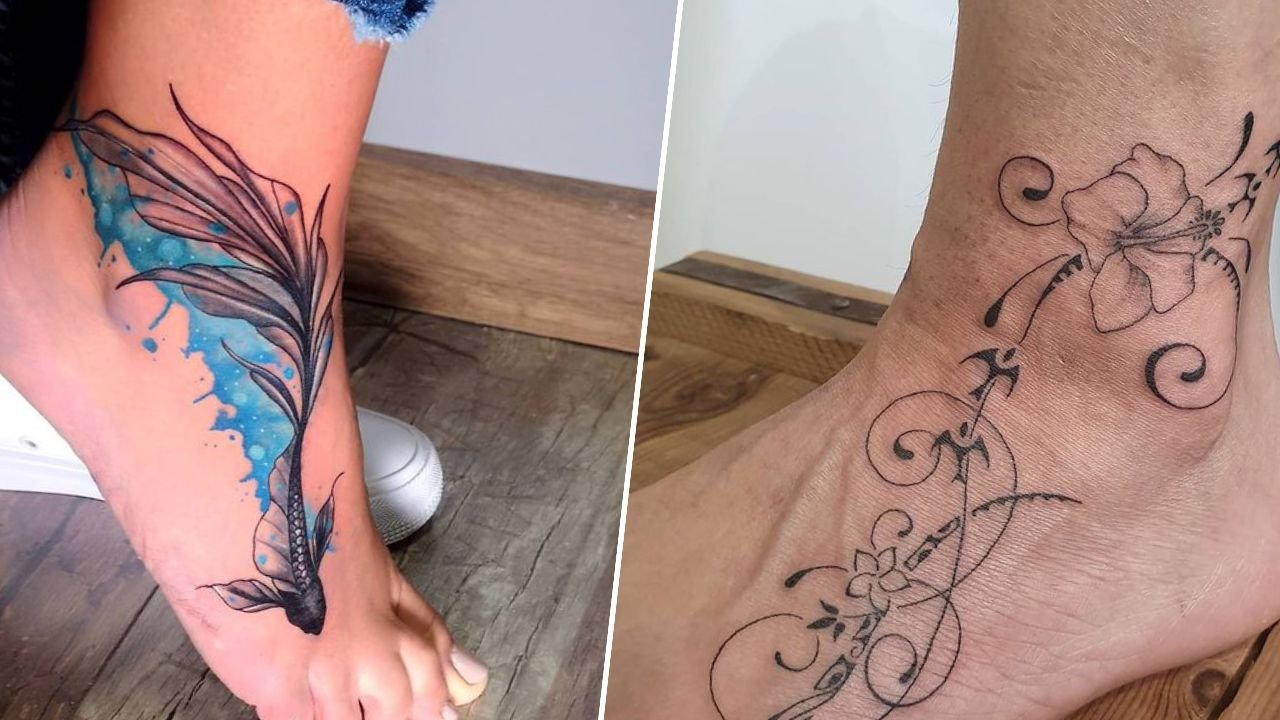 #foottattoo - tatuaż na stopie. Oto 15 najpiękniejszych przykładów takich tatuaży, wykonanych w 2022 roku!