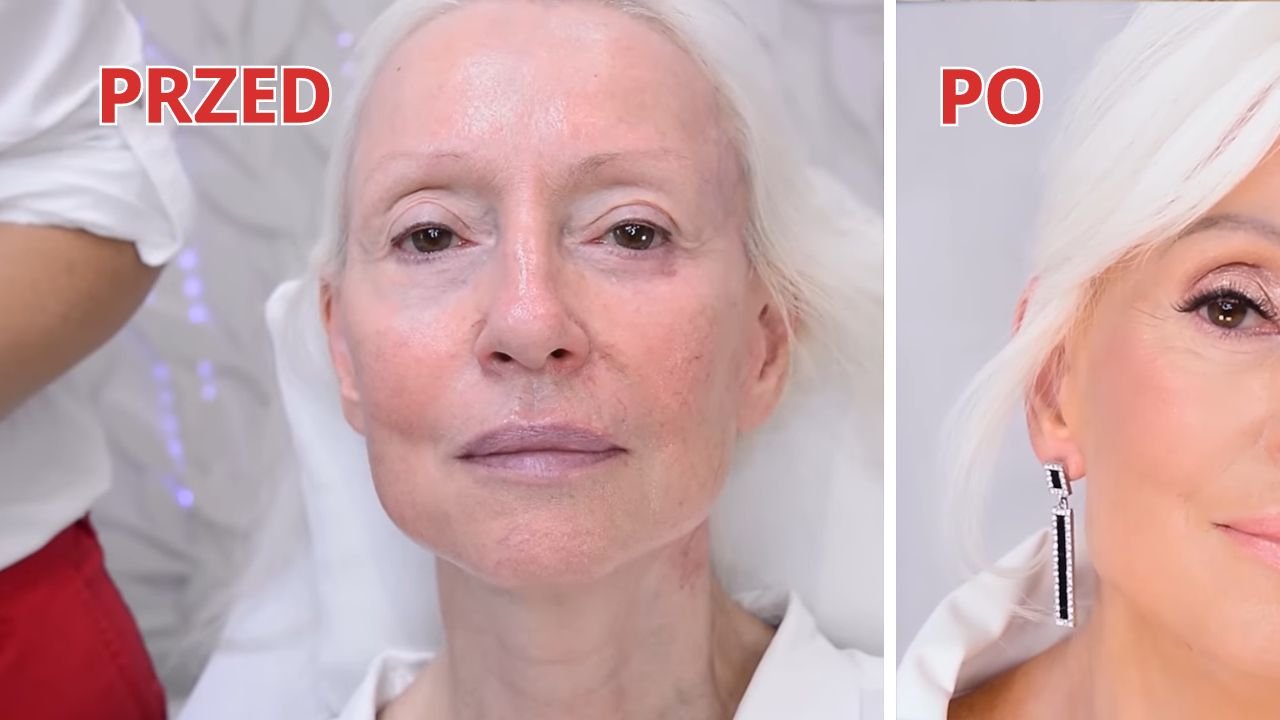 Oznaki starzenia coraz bardziej ją przygnębiały. Ten makijaż sprawił, że 65-latka znowu poczuła się atrakcyjnie!