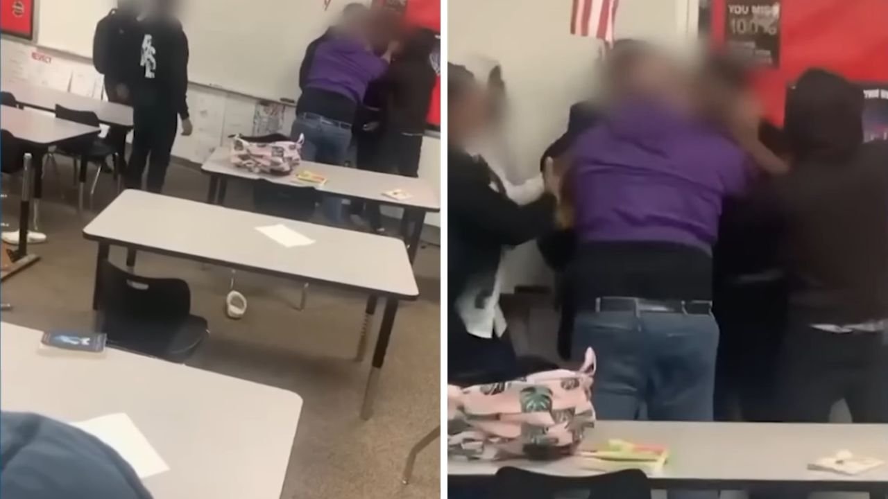 Nauczyciel rzucił się na ucznia podczas lekcji. Wypłynęło nagranie, które pokazuje drastyczne sceny