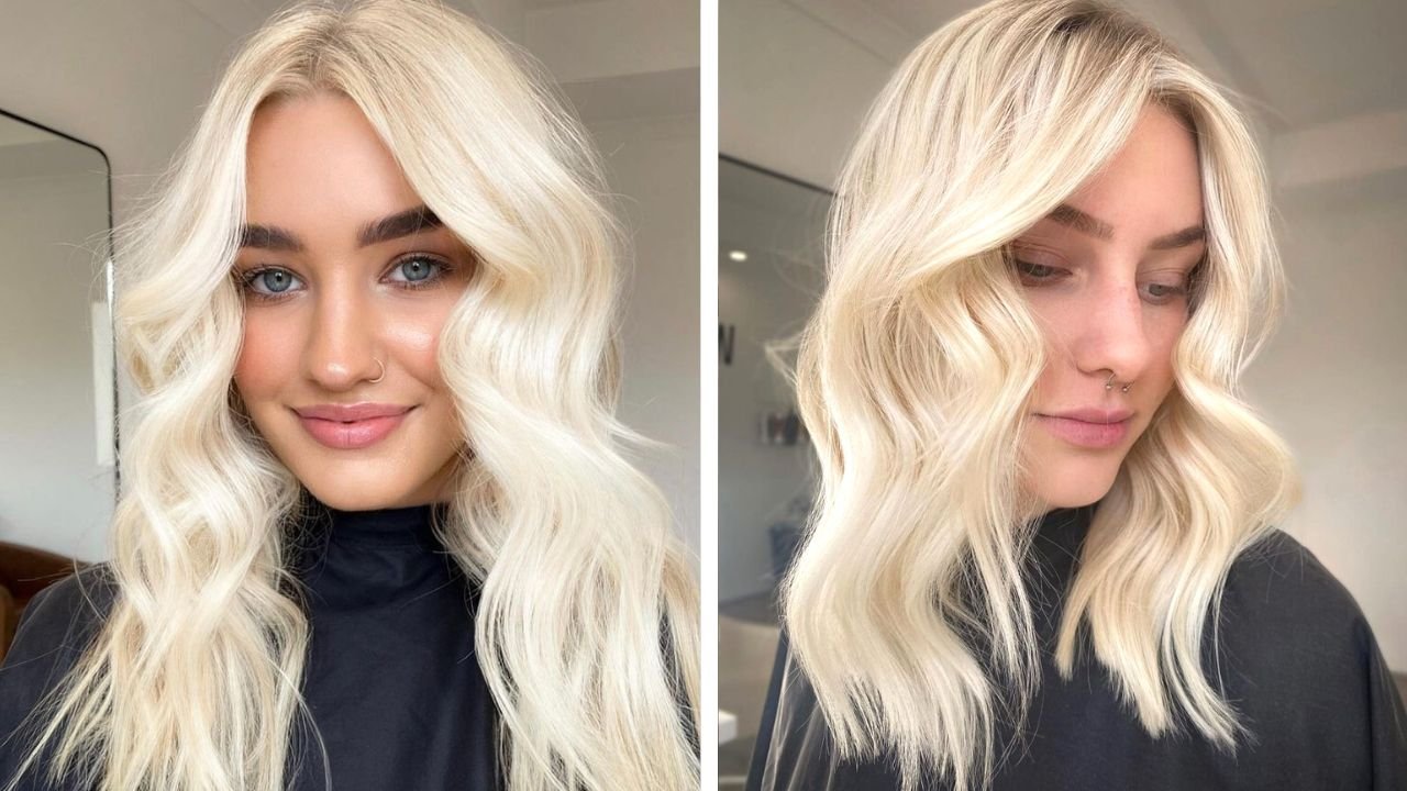 Maślany blond- koloryzacyjny hit na najmodniejszych fryzurach na wiosnę 2023!