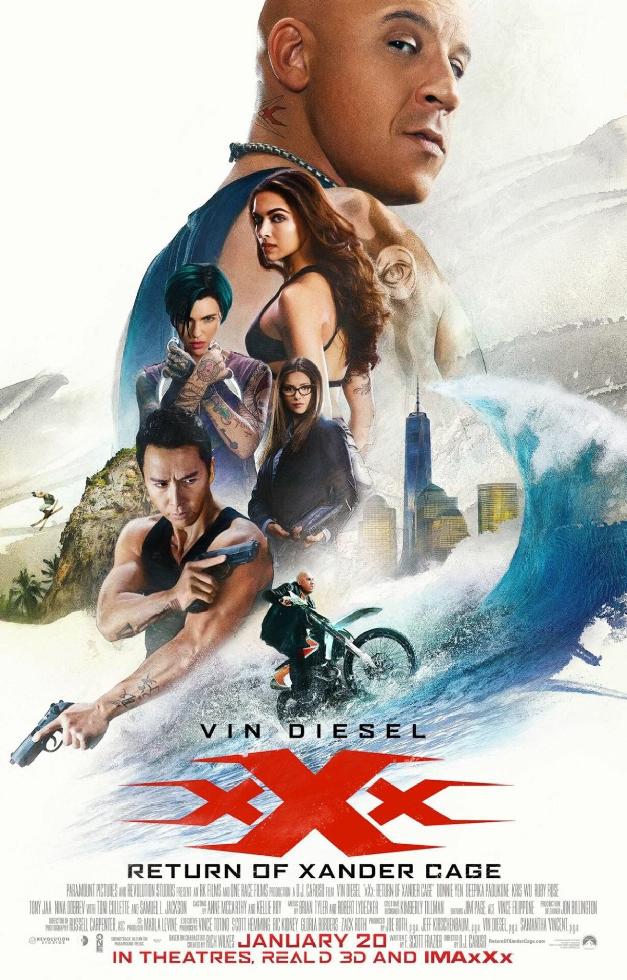 plakat filmowy "XXX" 