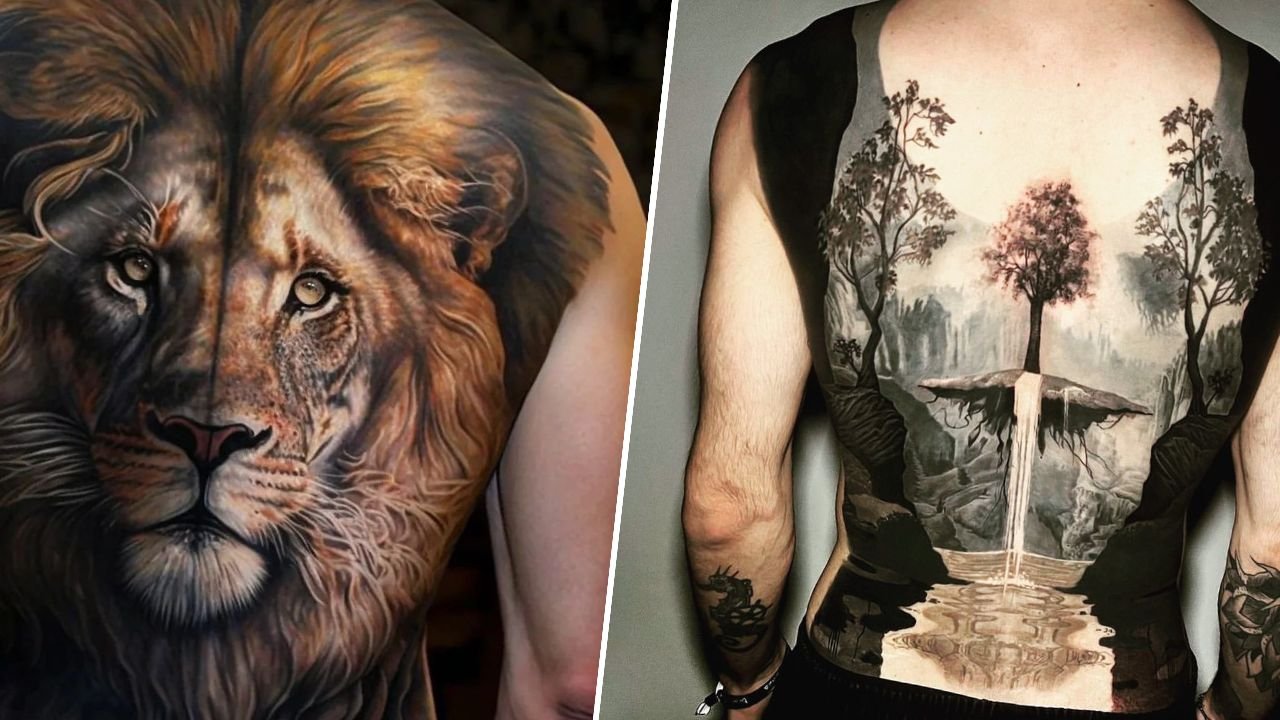 Duże tatuaże - dla prawdziwych pasjonatów malunków! Oto najlepsze pomysły!