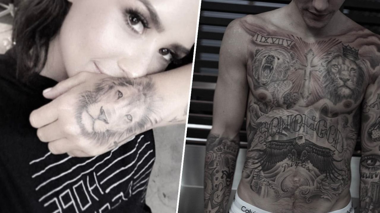 Tatuator gwiazd zachwyca projektami! Zainspiruj się Justinem Bieberem, Demi Lovato i Rihanną!
