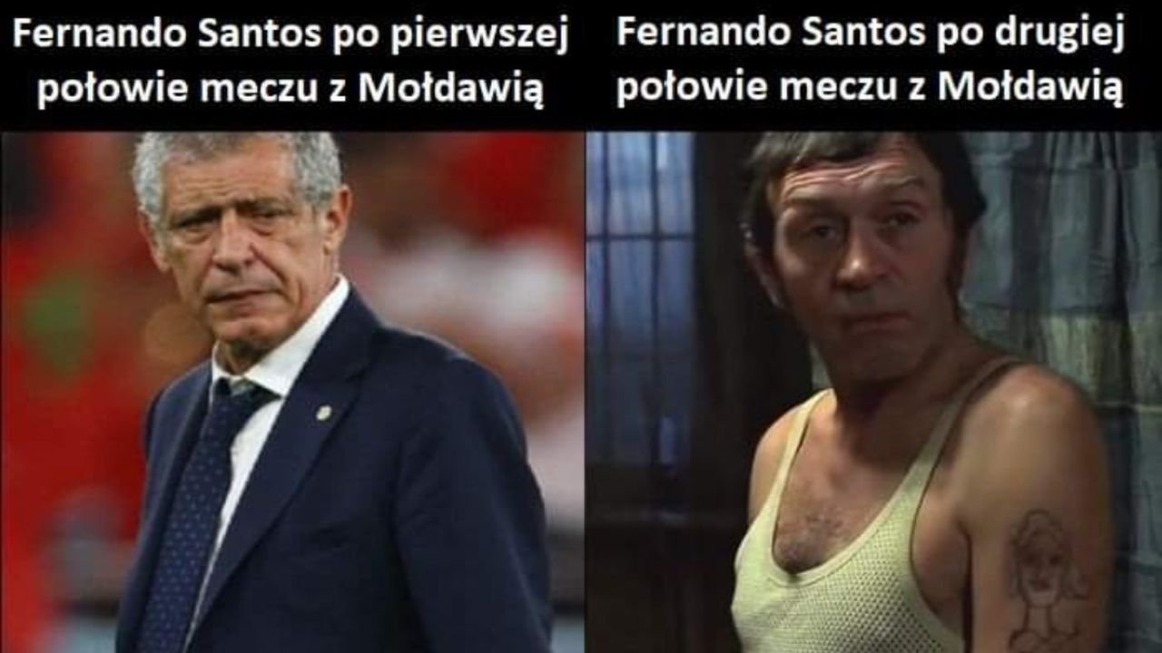 Mecz Mołdawia-Polska — memy! Druzgocąca przegrana Polski, dziwna kamera i "rajstopki" Szczęsnego
