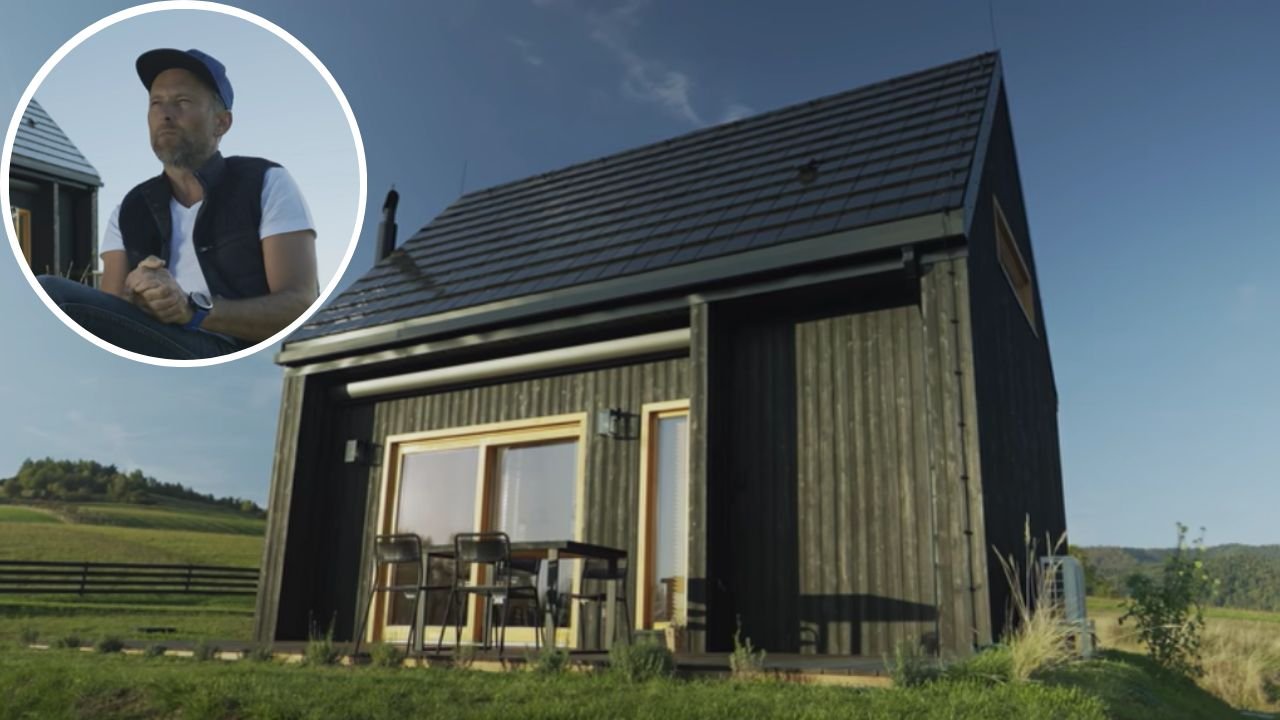 Ten mężczyzna wybudował i wykończył ekologiczny dom za 250 tysięcy! Zobacz, jak wygląda wewnątrz!