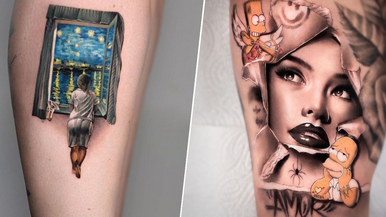 Wyjątkowe tatuaże - dzieła sztuki. Jak zrobić, to tylko takie!
