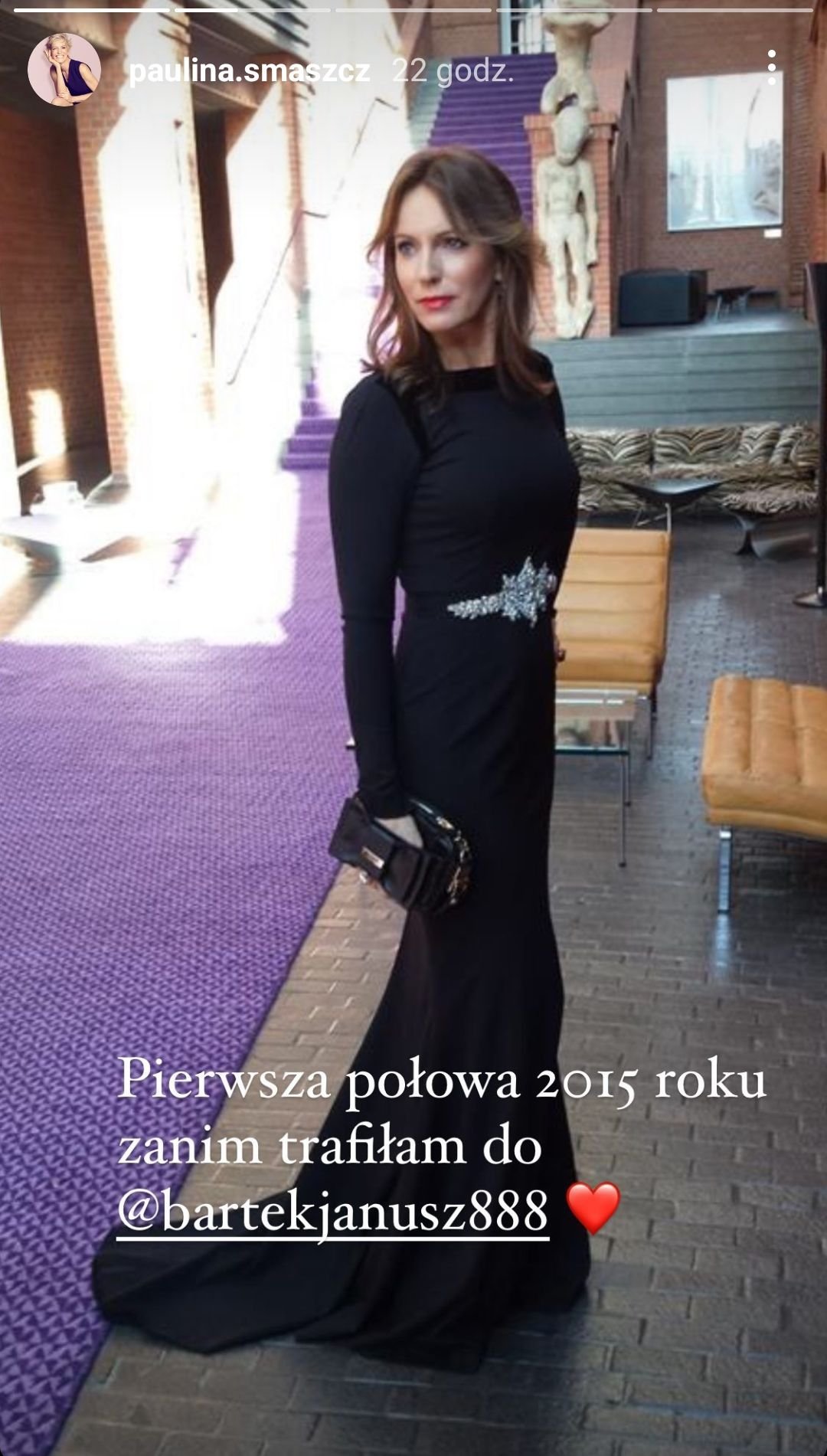 Paulina Smaszcz z długimi włosami
