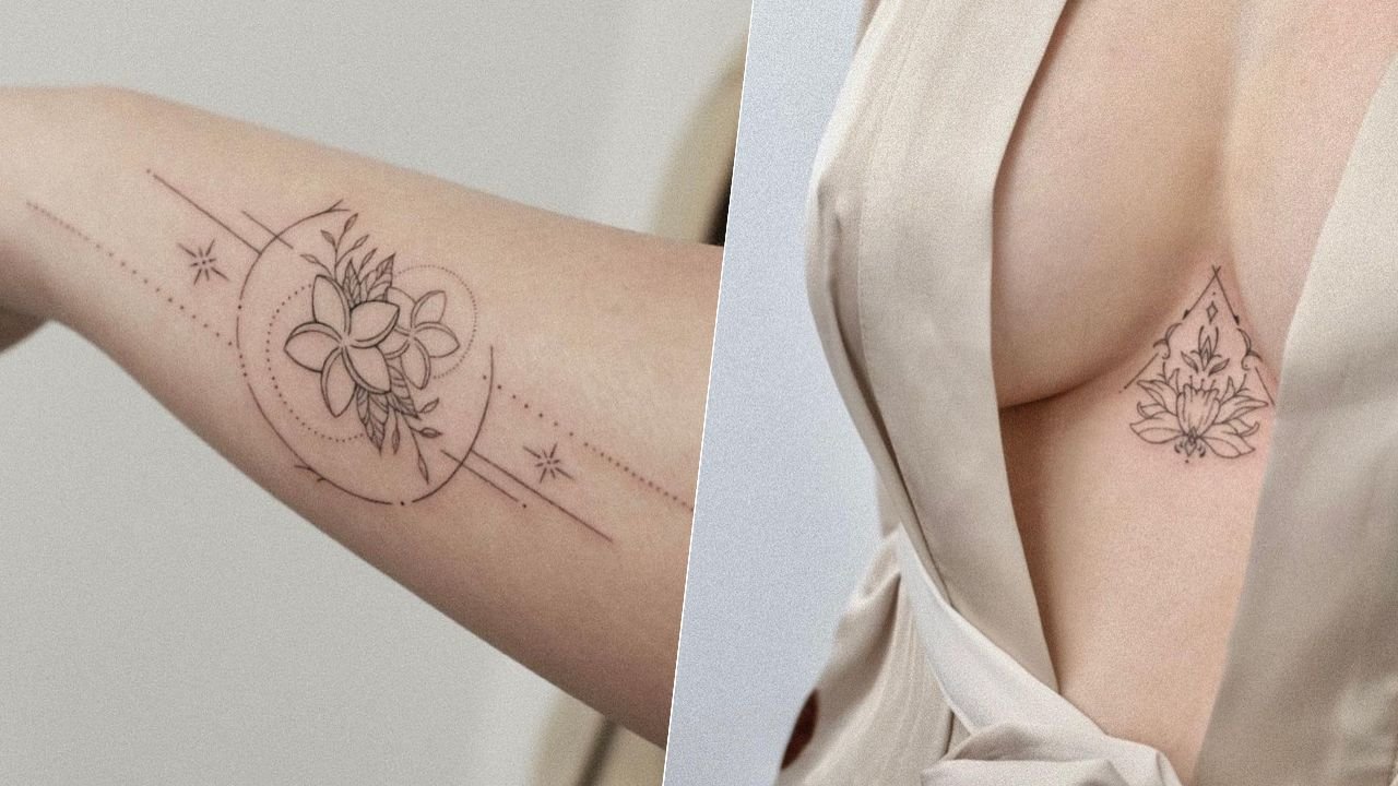 Te tatuaże mają jeden styl i zasadę. Sprawiają, że każda kobieta wygląda pięknie!