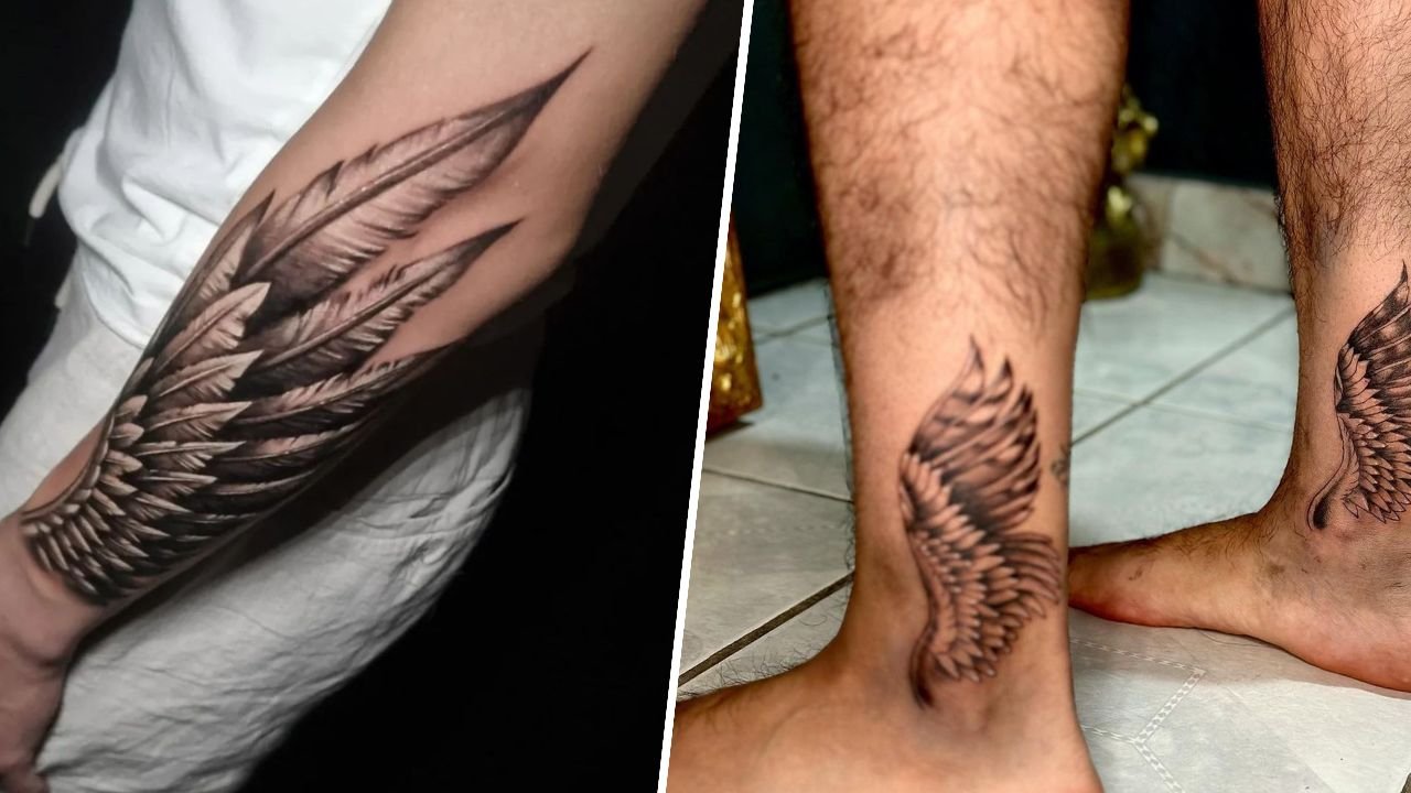 #wingstattoo - tatuaż skrzydeł. Zobacz najlepsze propozycje!