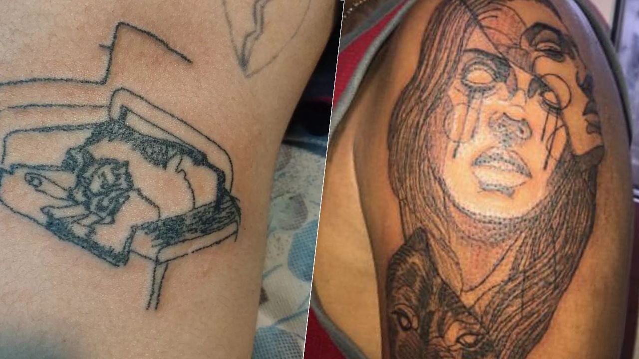 Oto 15 tatuaży wstydu! Tym ludziom raczej trudno wyjść z domu i je pokazać...