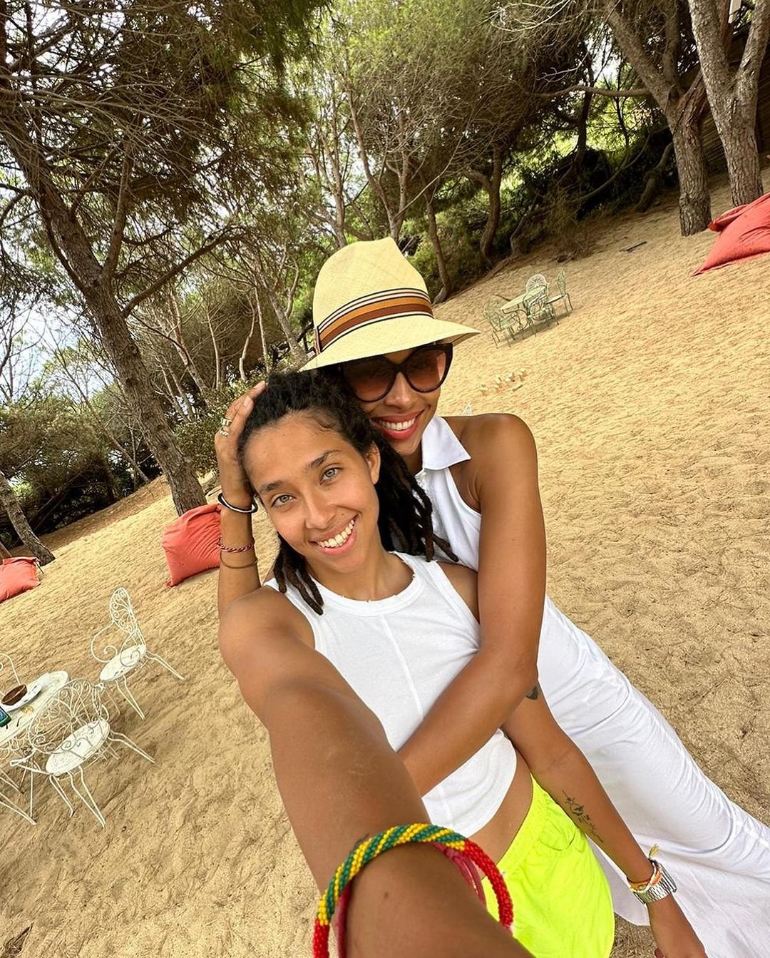 Omenaa Mensah z córką