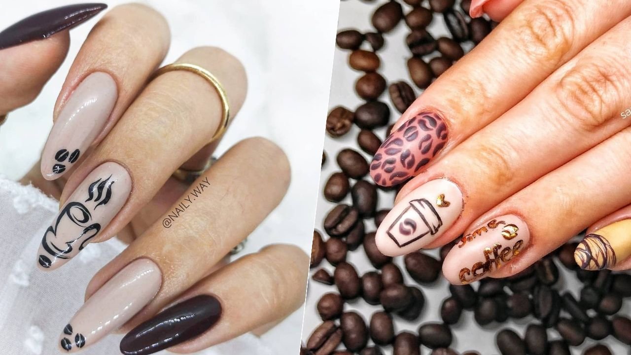 #caffenails - paznokcie kawowe. Piękne i popularne. Zobacz wspaniałe inspiracje na 2023 rok!