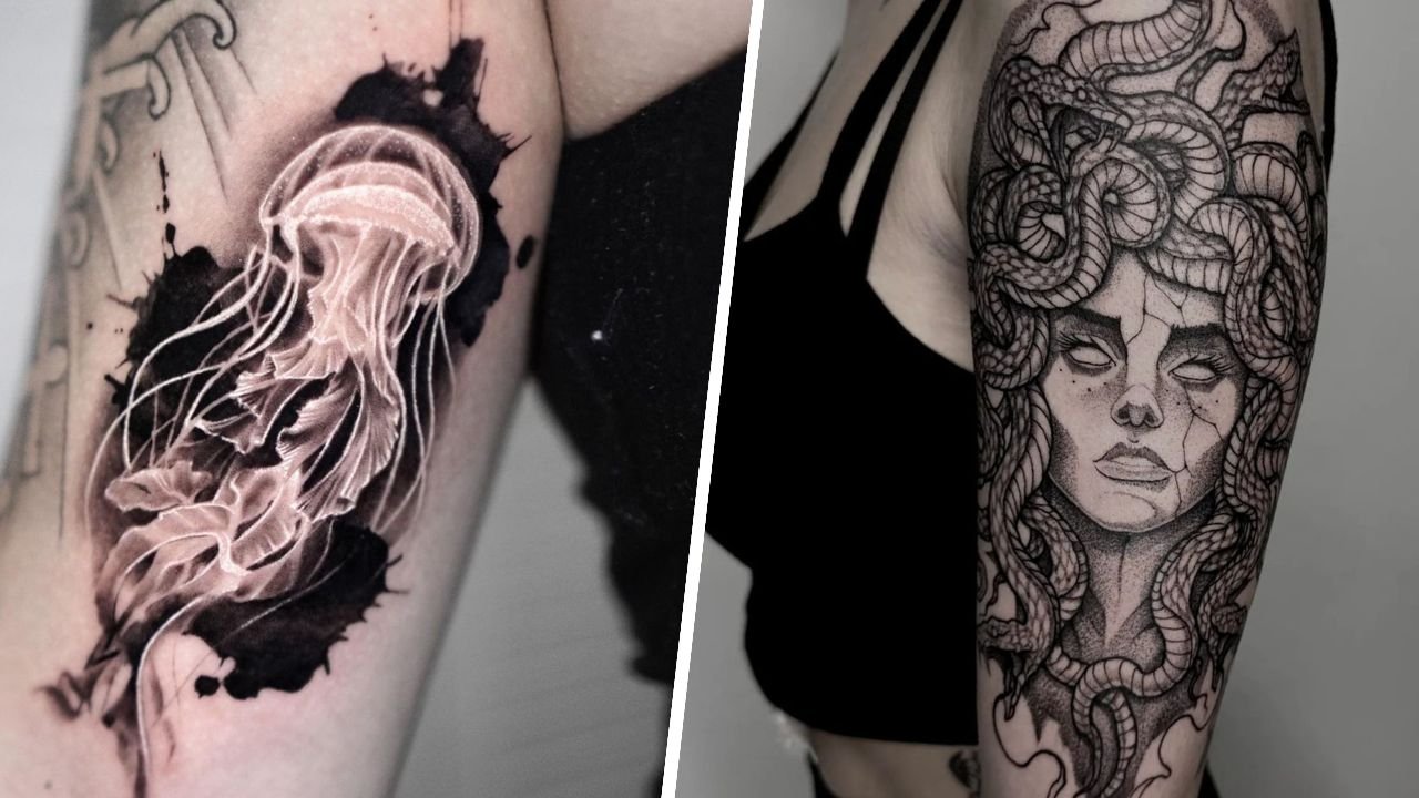 Tatuaż meduzy - to gorący trend w tatuażach na 2023 rok! Oto 15 najlepszych projektów!