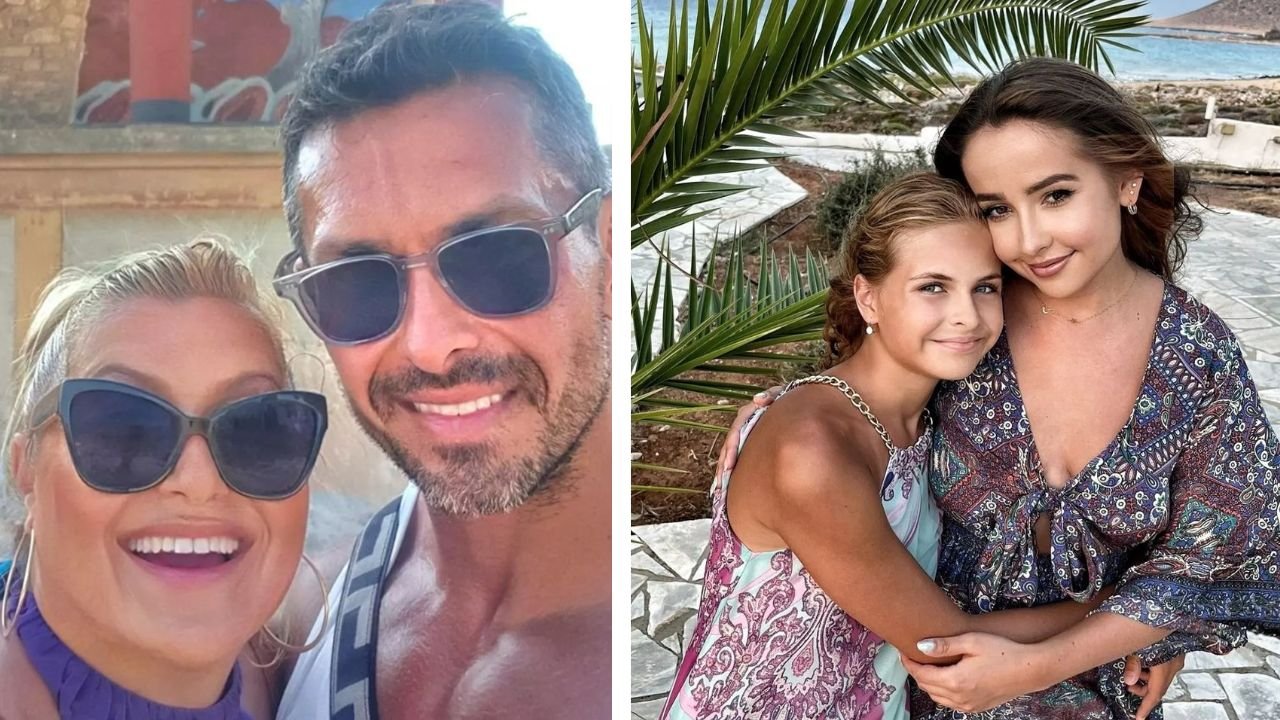 Katarzyna Skrzynecka z córkami i mężem na premierze. Tak wyglądają na Instagramie, a na żywo?