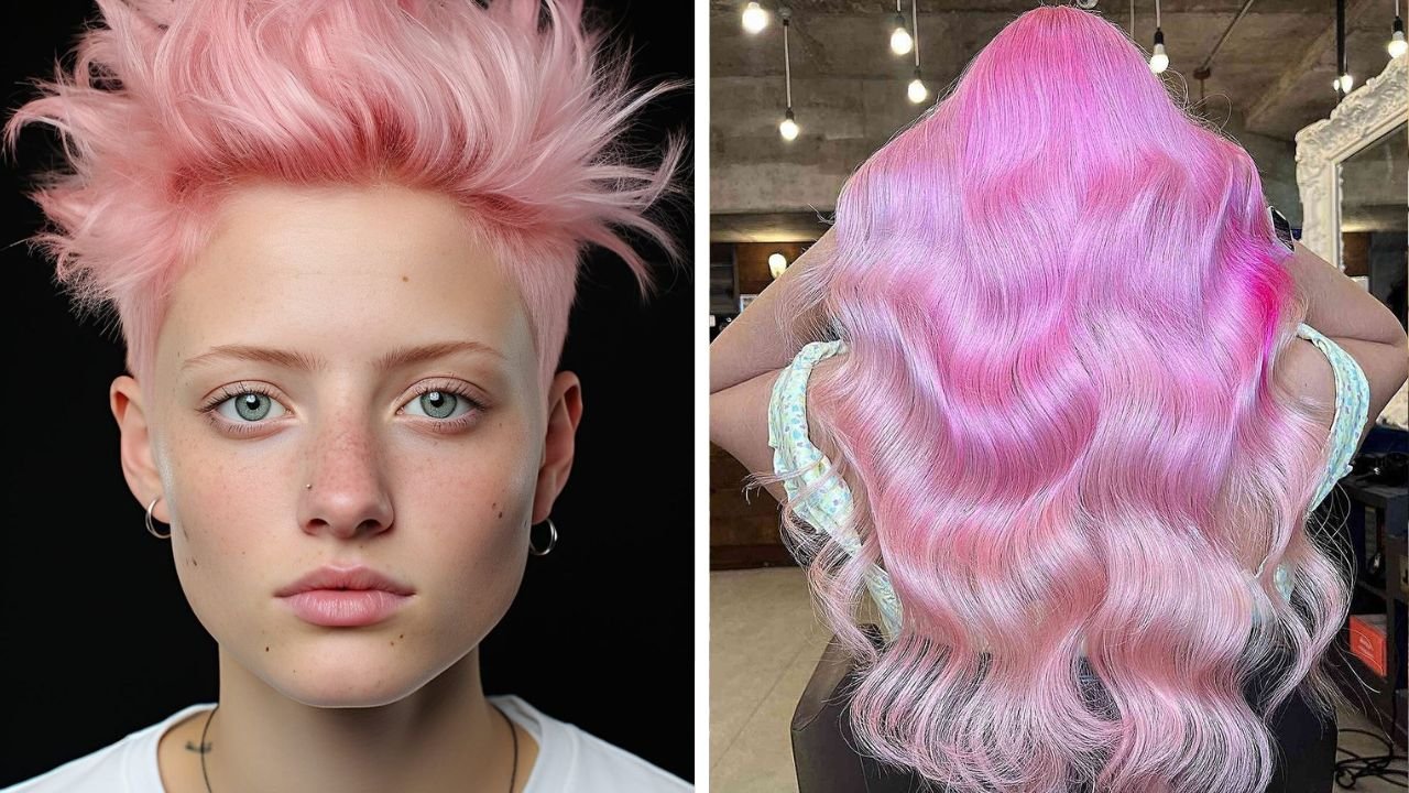 Trend na różowe włosy w najmodniejszych odsłonach na jesień 2023. 15 nowoczesnych propozycji