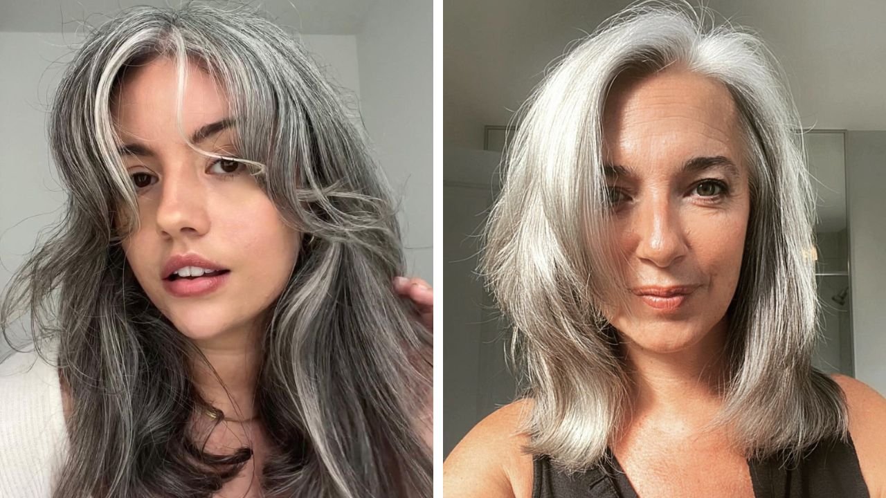 Trend na siwe włosy! Pokazujemy najmodniejsze fryzury w srebrnych odsłonach i radzimy, jak o nie dbać
