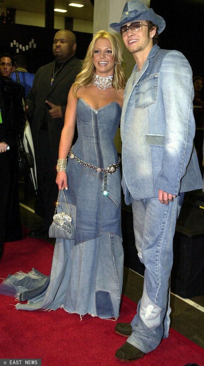 Britney Spears i Justin Timberlake w ikonicznych dżinsowych strojach