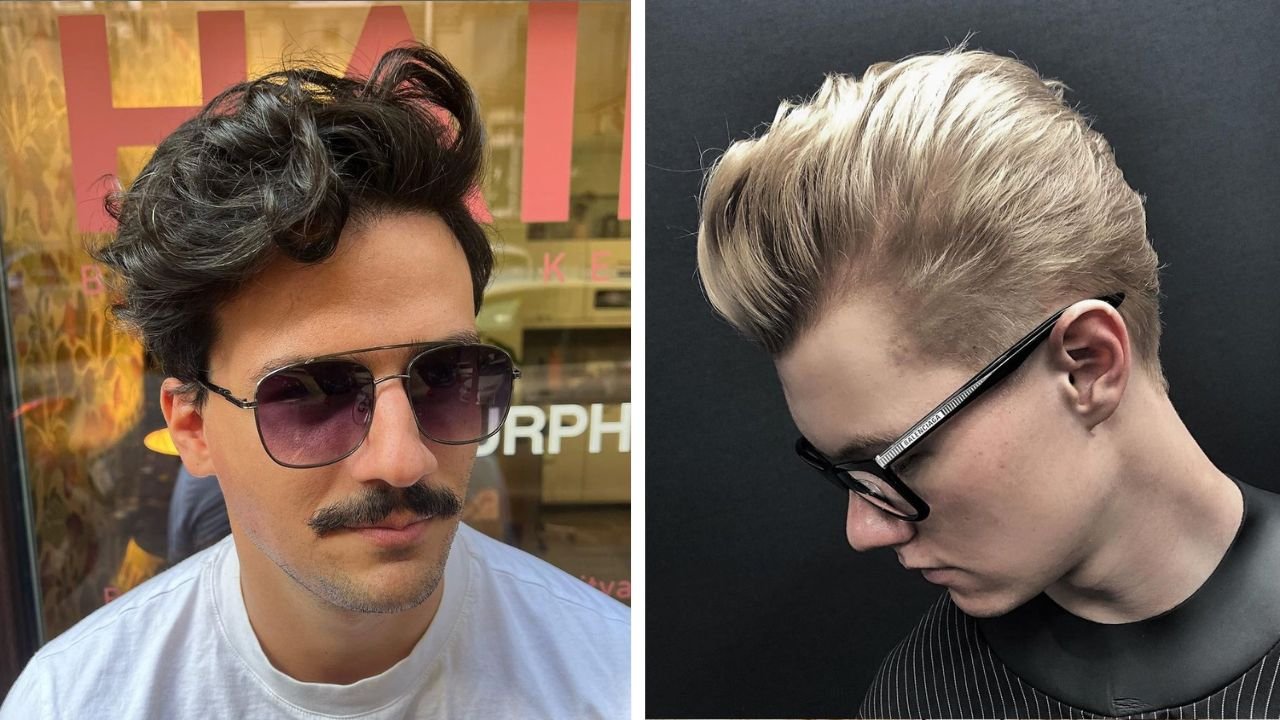 Jakie fryzury męskie są modne na jesień 2023? Messy hair, pompadour i inne strzyżenia