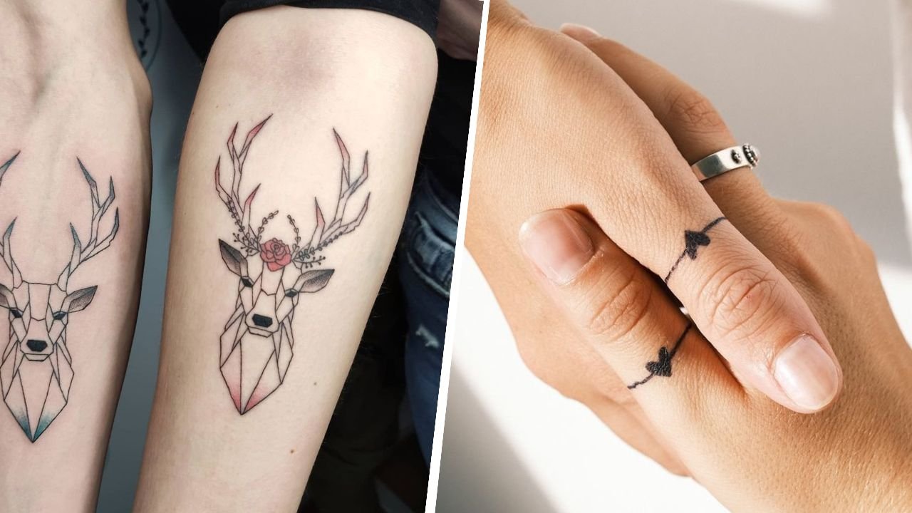 Tatuaże dla par - 15 wspaniałych inspiracji zakochanych!