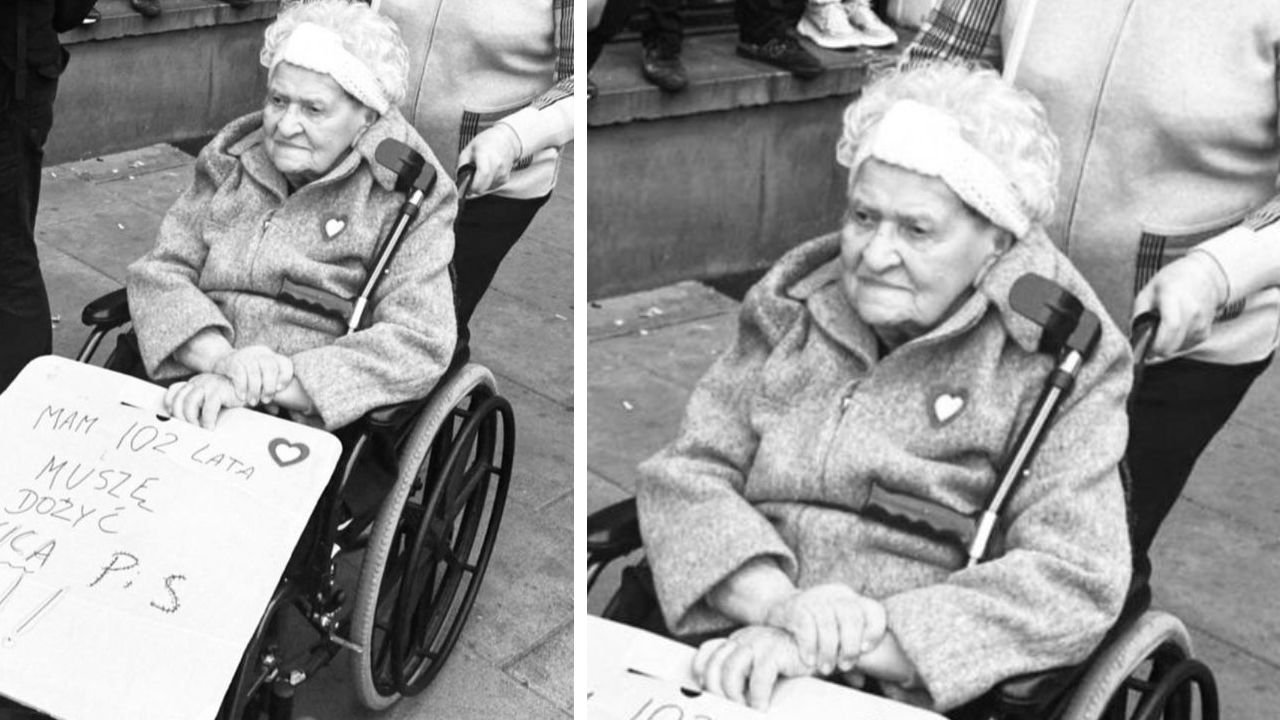 Nie żyje pani Teresa, bohaterka słynnego zdjęcia. Miała 102 lata