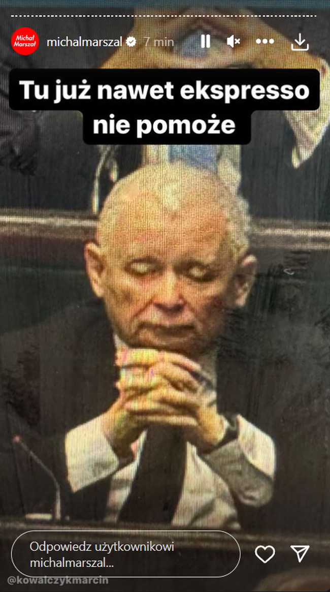 Jarosław Kaczyński śpi, memy