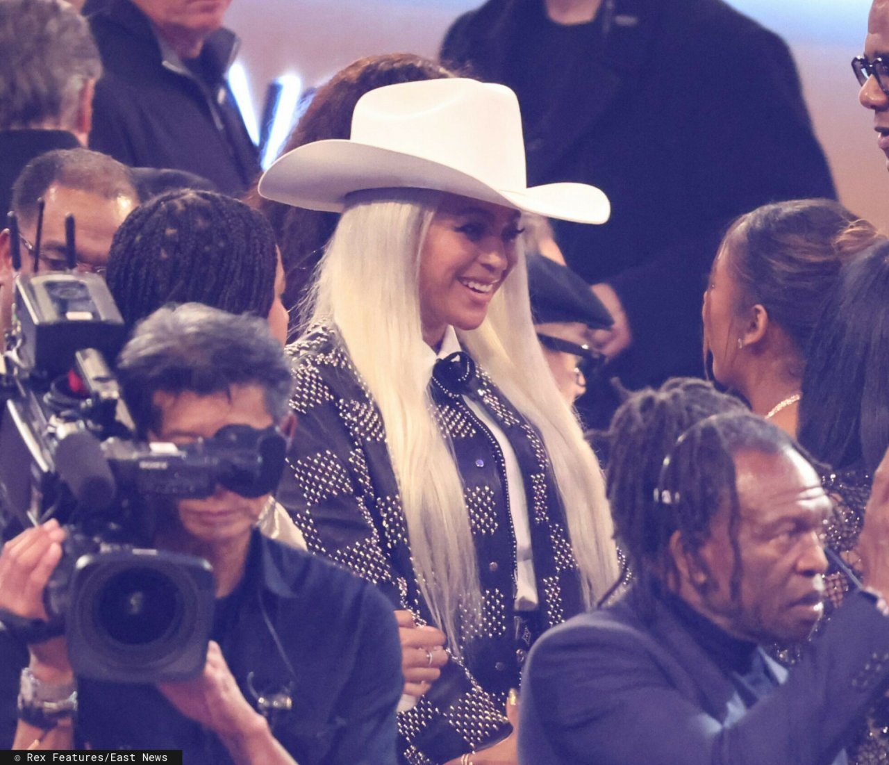 Beyonce w białym kapeluszu, Grammy 2024